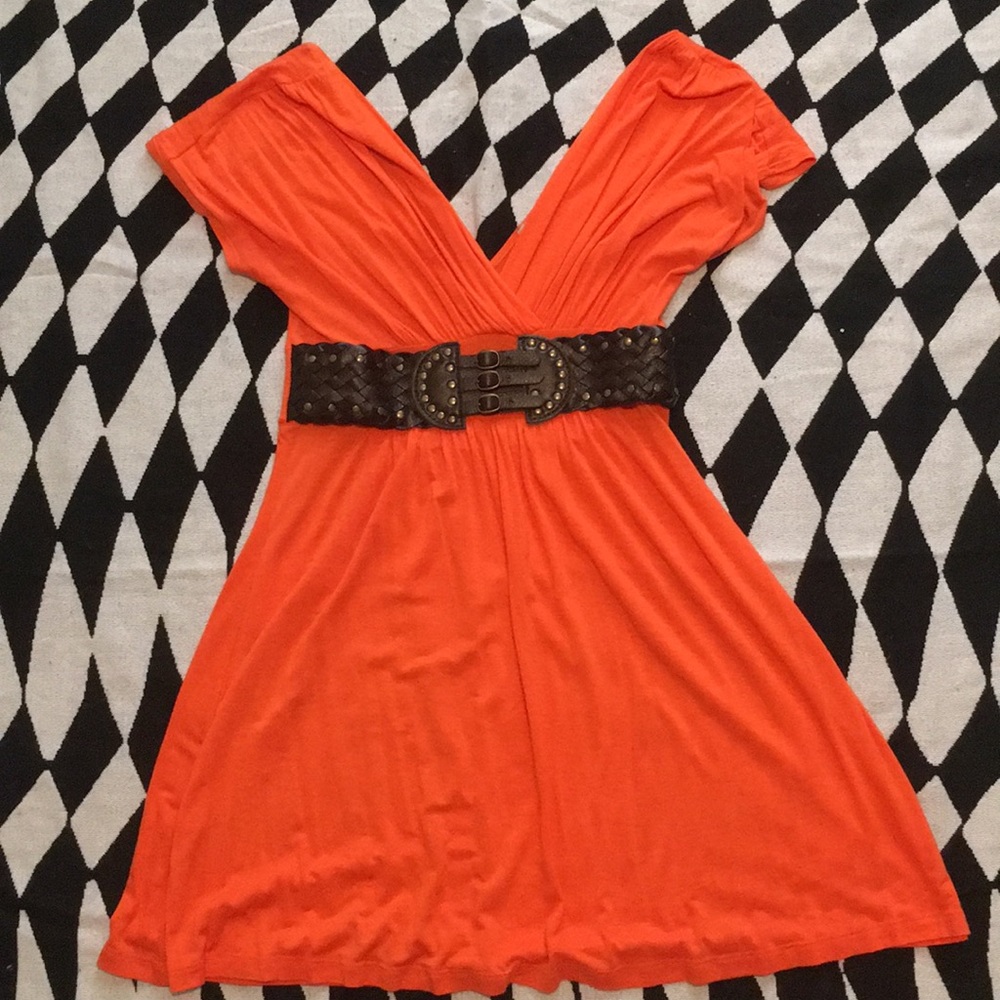 Charming Charlie Short Orange Dress